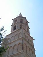 Avignonet-Lauragais, Eglise Notre-Dame des Miracles, Clocher (6)